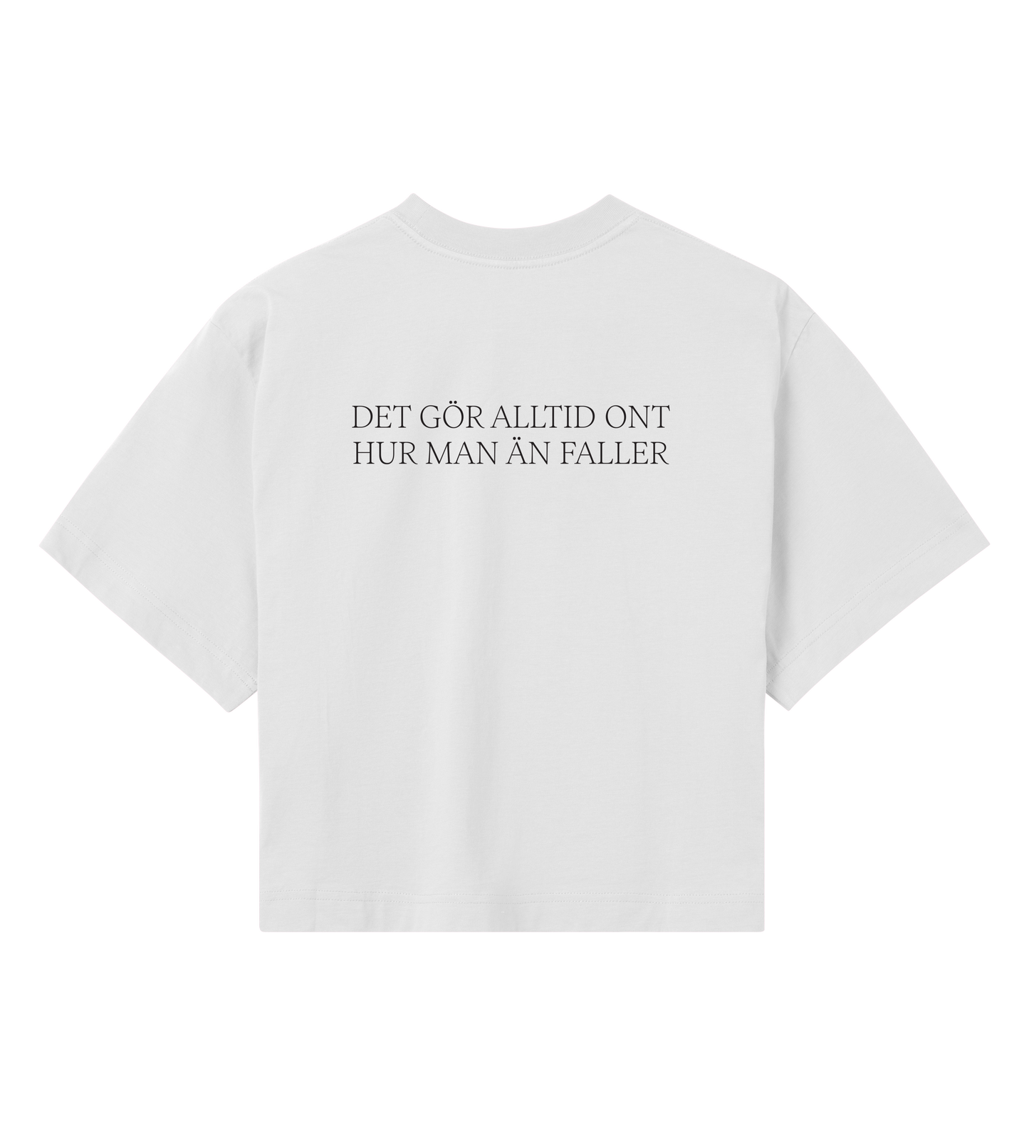 Crop Top - Det gör alltid ont hur man än faller